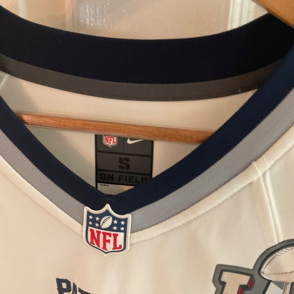 Tom Brad Nike White On Field Patriots Jersey Super Bowl 51 S Small BNWT - Picture 2 of 4